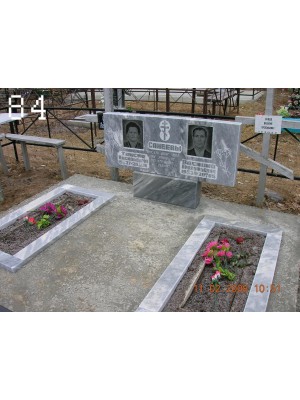 Памятник из мрамора 84 — ritualum.ru